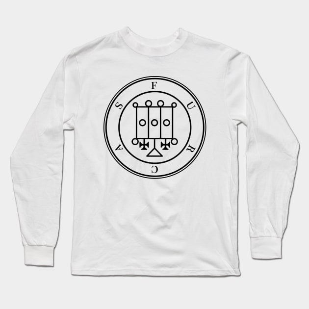 Seal Of Furcas Long Sleeve T-Shirt by SFPater